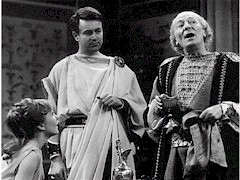 The Doctor breaks forth into song.