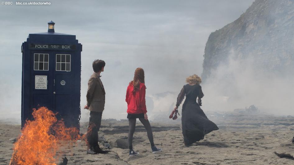 The Doctor, Amy and Dr. Song
